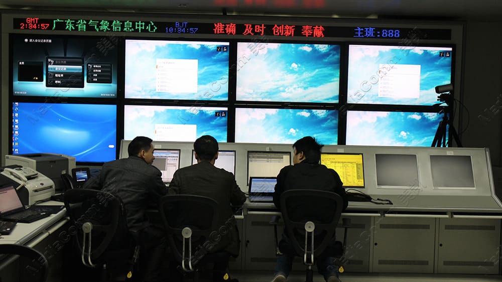 广东气象局与MediaComm美凯光纤KVM矩阵结缘