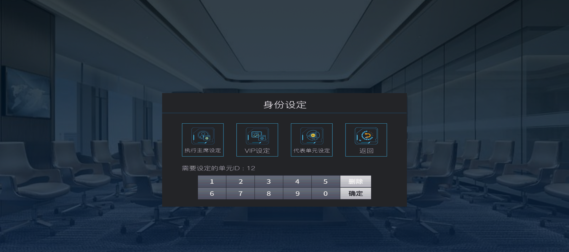身份权限设定