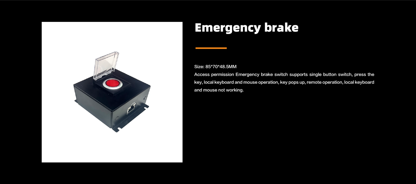 Emergency Brake (model: AIRCON-T1C-RLI)