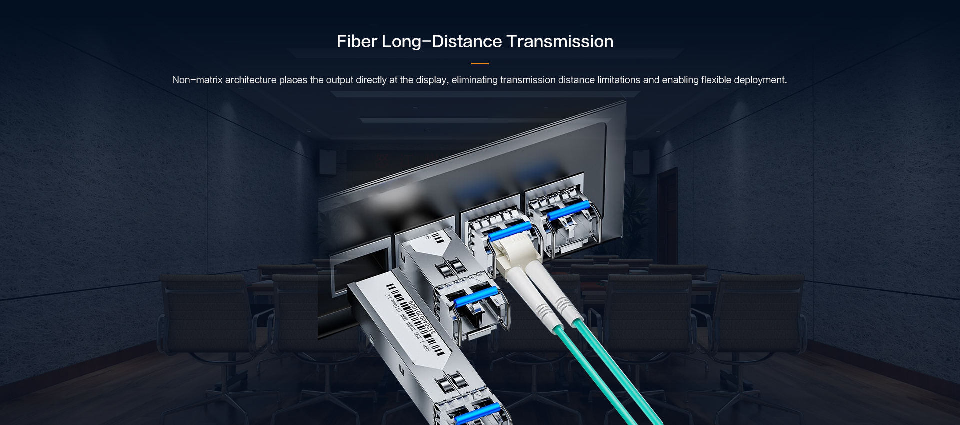 Fiber Long-Distance Transmission
