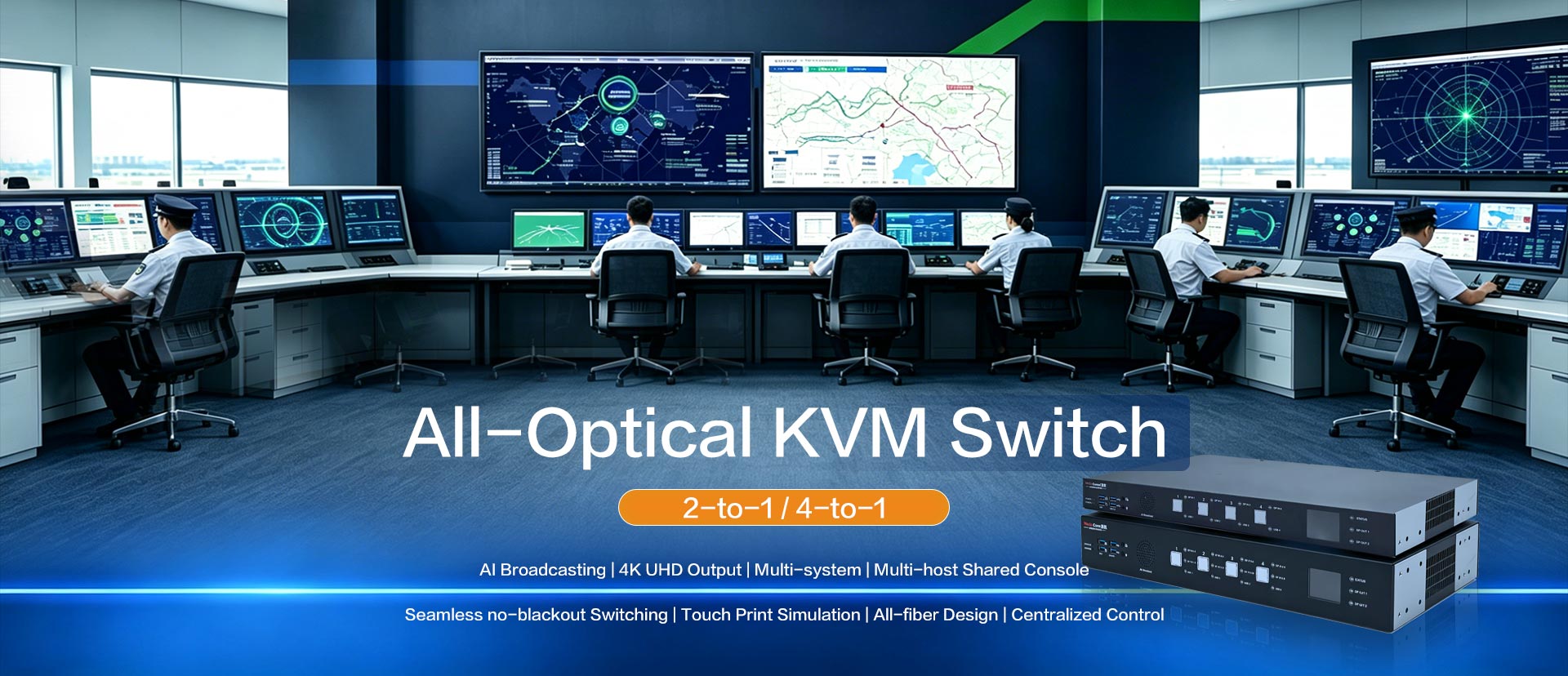 All-Optical KVM Switch