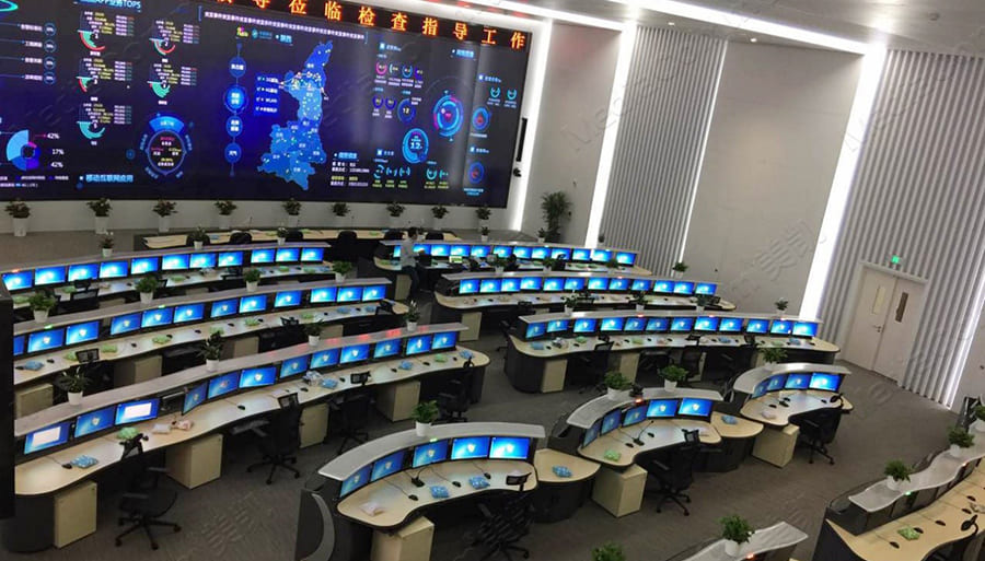 陕西移动NOC网络运营维护中心——全球移动通信行业最大规模坐席案例（576）