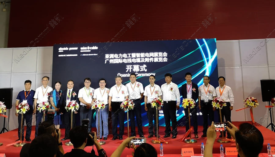 南方电网领导及专家剪彩合影