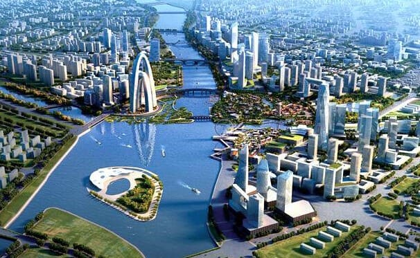 北京城市副中心规划效果图