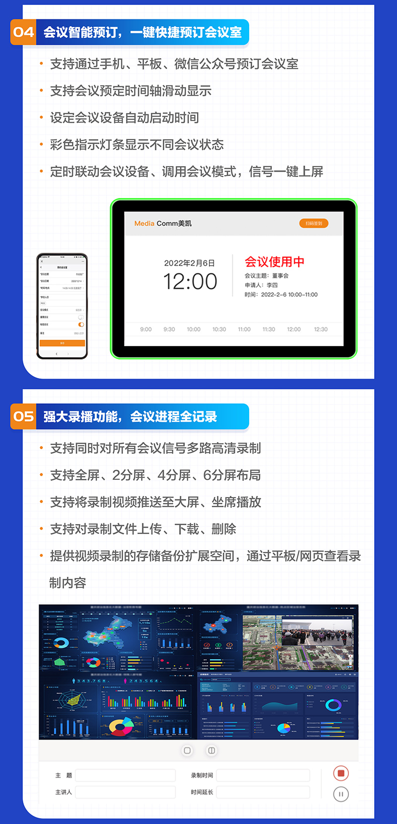 光纤拼控_会议室解决方案
